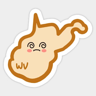 West Virginia Chan Sticker